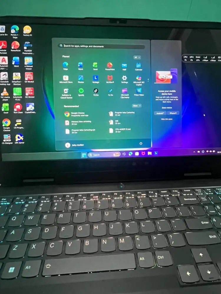 Laptop Lenovo Ideapad Gaming 3i