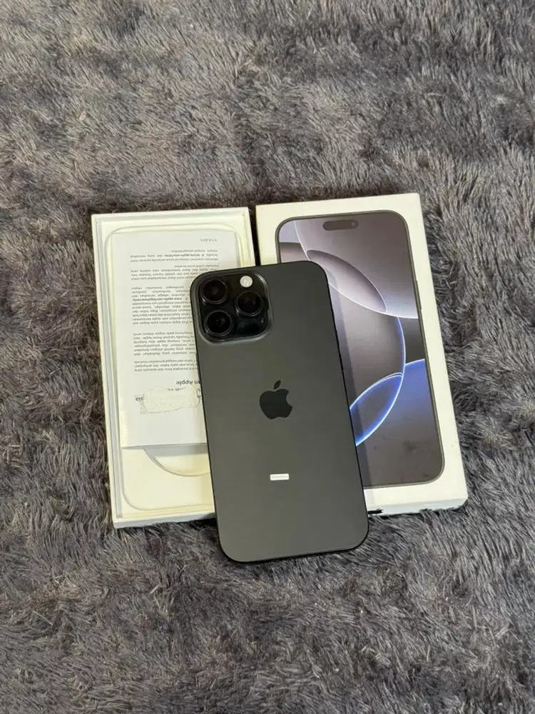 iphone 16 promax 256gb ibox black