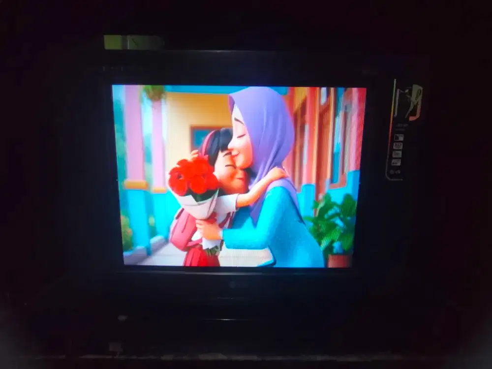 Tv tabung 21 in, merk LG