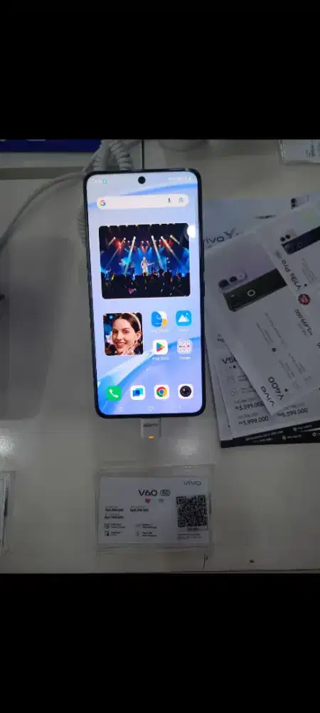 Handphone Vivo V60 5g ram 12/512gb