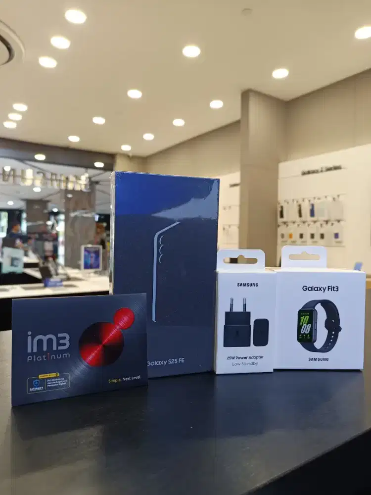PROMO SAMSUNG GALAXY S25FE FREE GALAXY FIT3