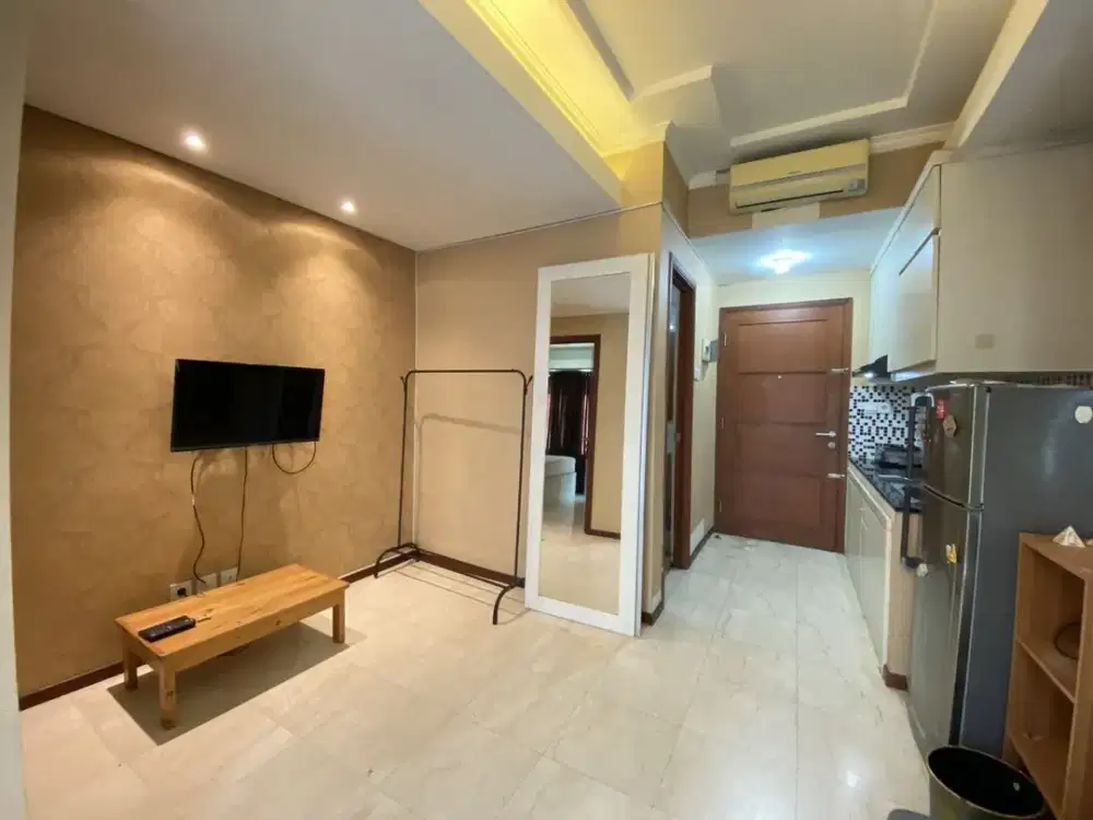 SEWA 1BR ROYAL MEDITERANIA GARDEN TANJUNG DUREN LOKASI STRATEGIS DEKAT MALL, KANTOR, UNIVERSITAS
