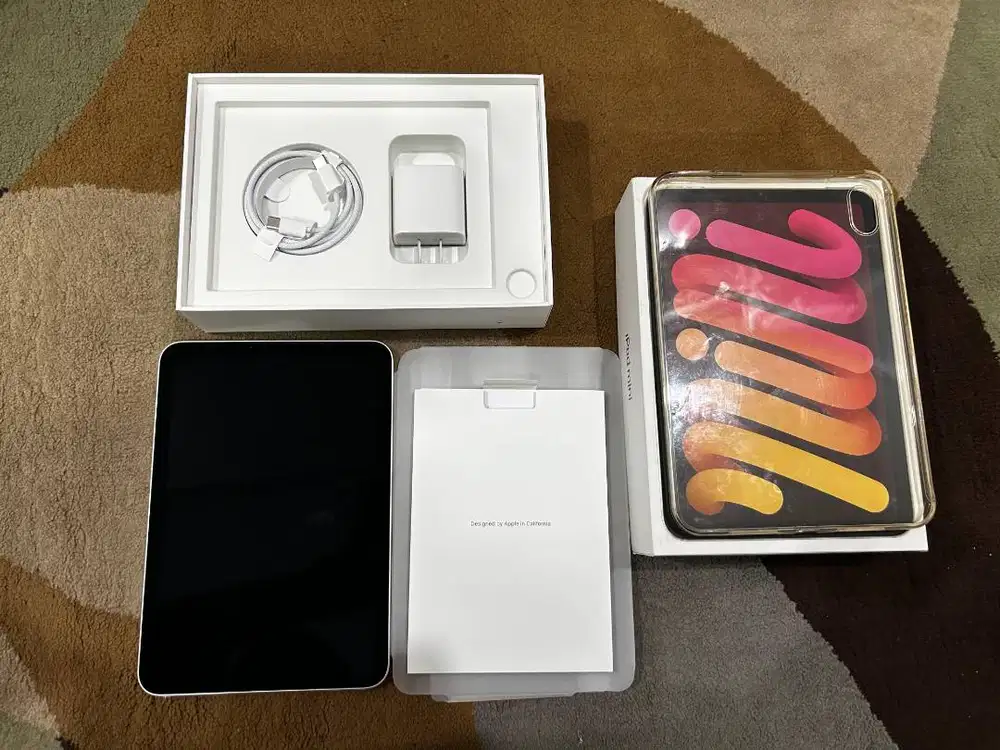 Dijual Ipad Mini 7 A17 Pro Wifi 128GB Fullset Starlight Mulus Like New