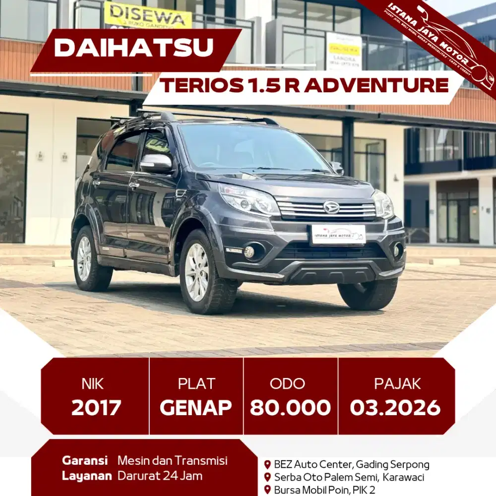 DAIHATSU TERIOS 1.5 R ADVENTURE 2017