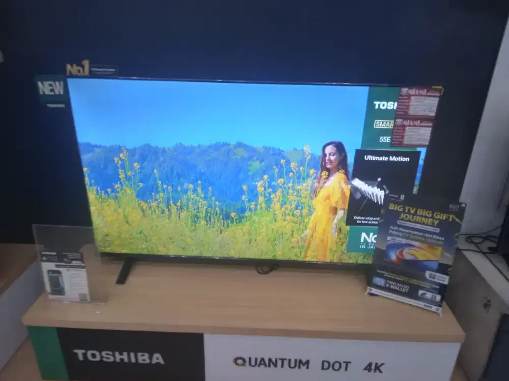 TOSHIBA 55INCH, SMART TV, VIDAA OS