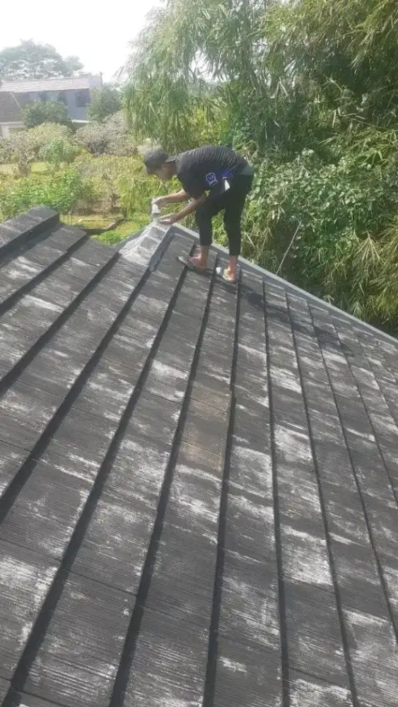 Tukang perbaikan atap bocor dinding dak rembes talang air renovasi DLL