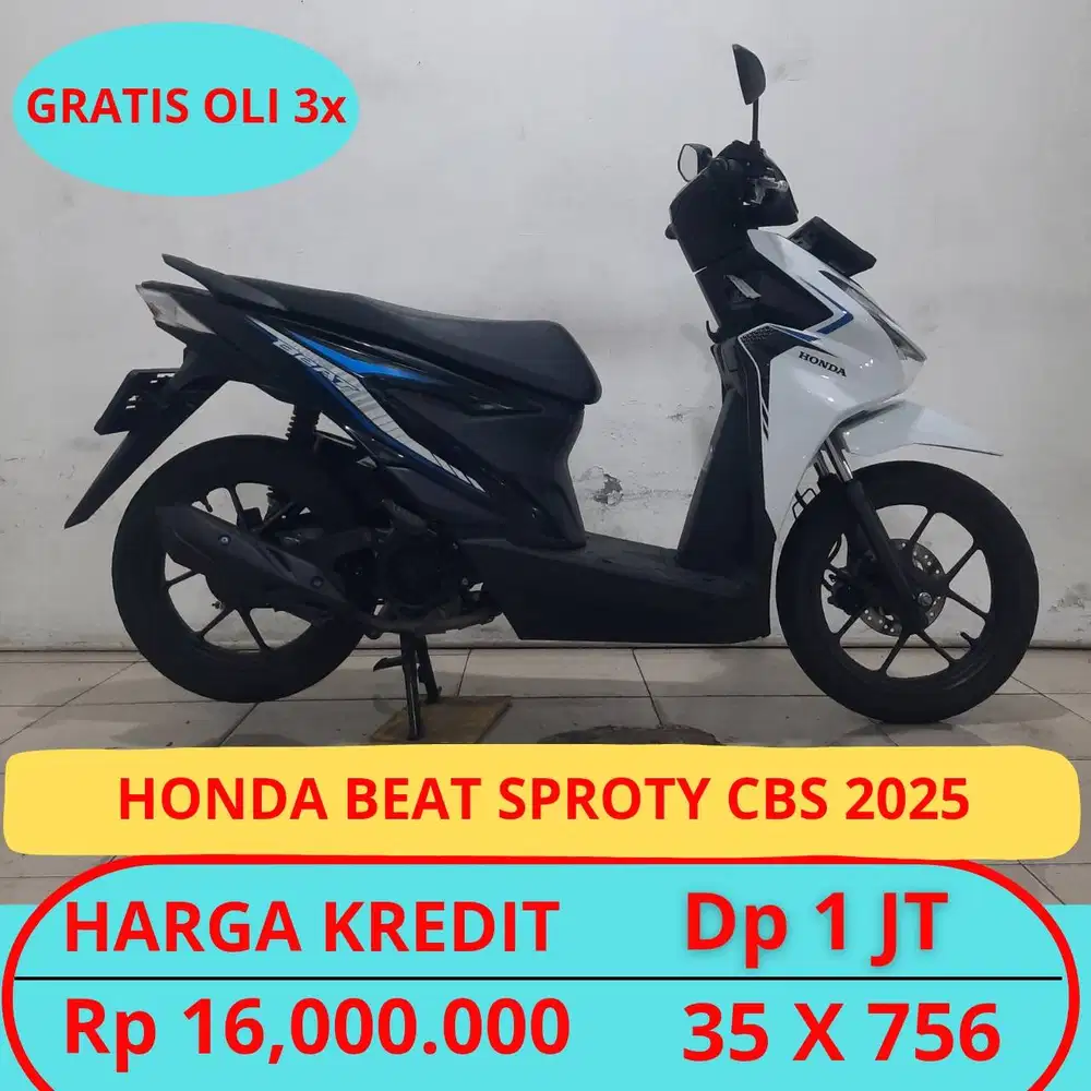 Promo Spesial Honda Beat Sporty Cbs 2025