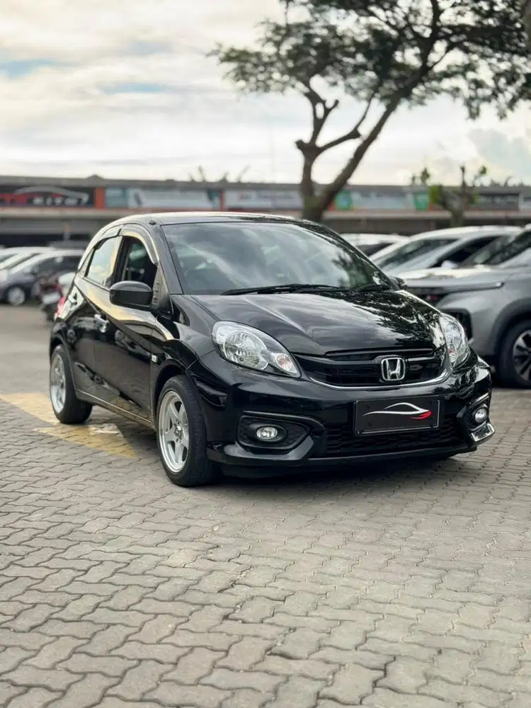 (Cash) km 16rb Brio E manual 2017 hitam mt dp 5jt murah