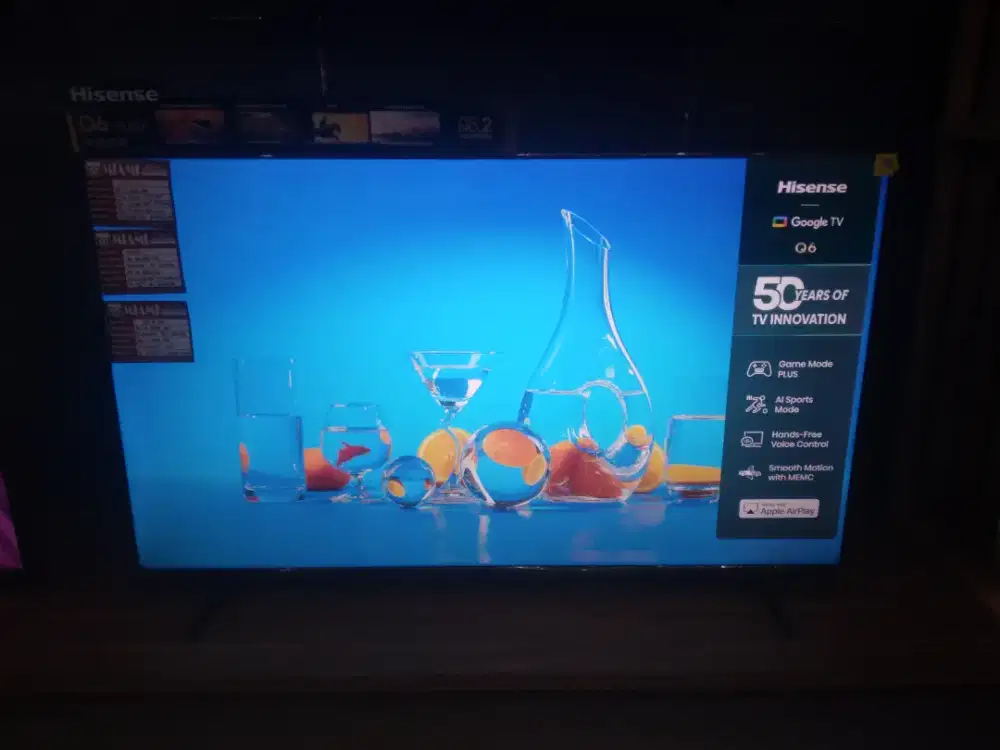 Hisense  : 50INCH, GOOGLE TV, DOLBY ATMOS