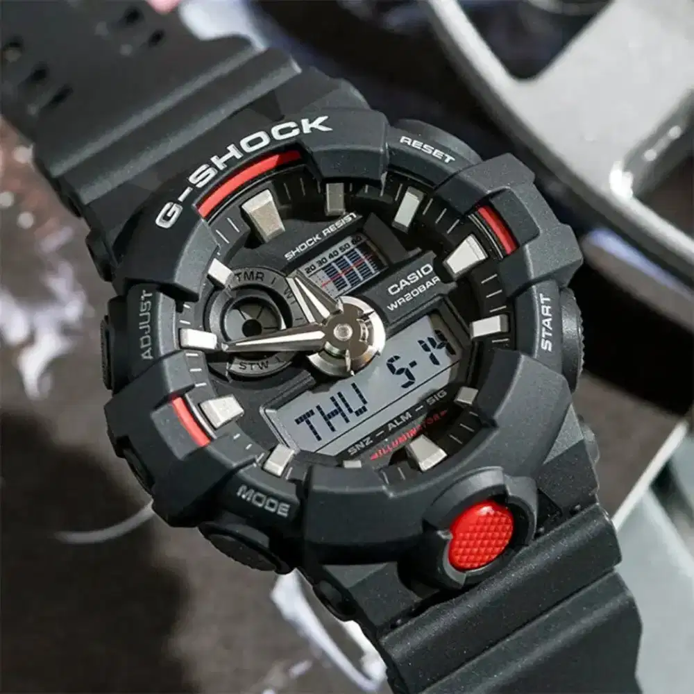 PROMO MURAH JAM TANGAN CASIO G-SHOCK GA-700-1A ORIGINAL GARANSI RESMI