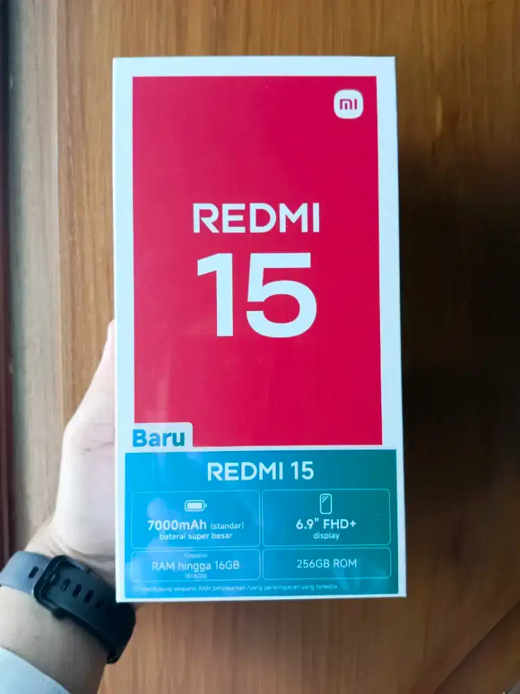 Redmi 15 8/256 NEW TERMURAH
