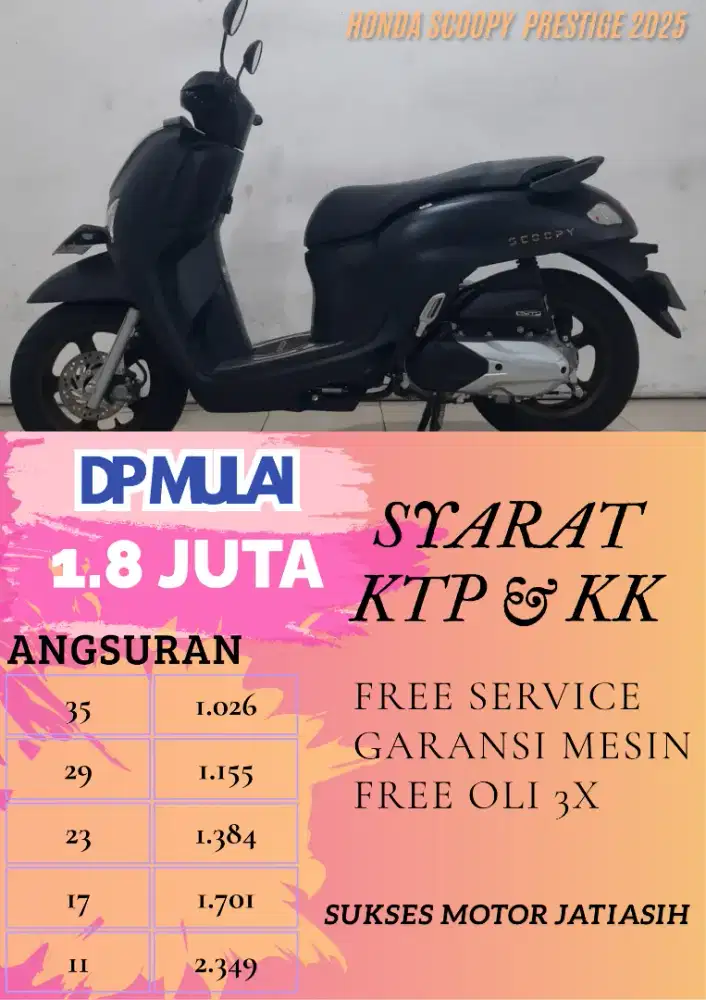 HONDA SCOOPY PRESTIGE 2025