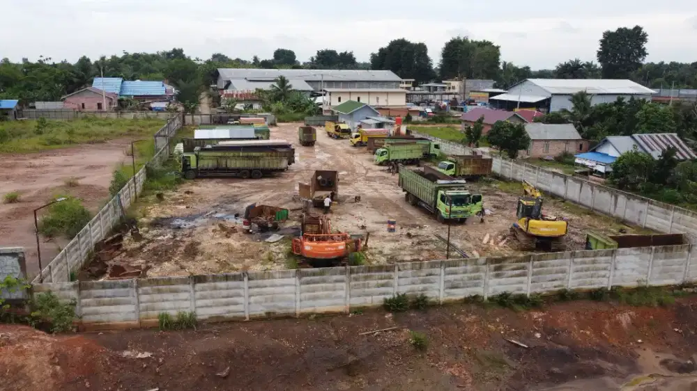 Jual tanah beserta bangunan