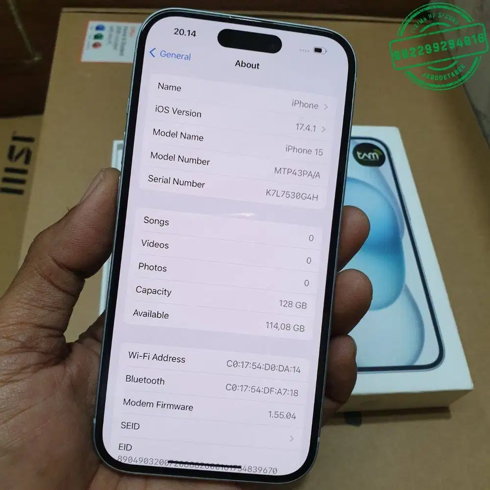 Iphone 15 Pro Max 256GB Saya Jemput Rumahmu