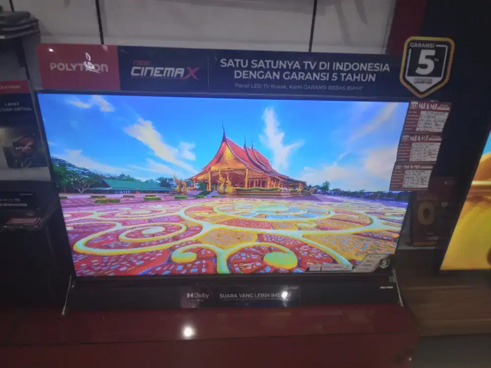 Polytron  :  50inch, 4K, Google TV