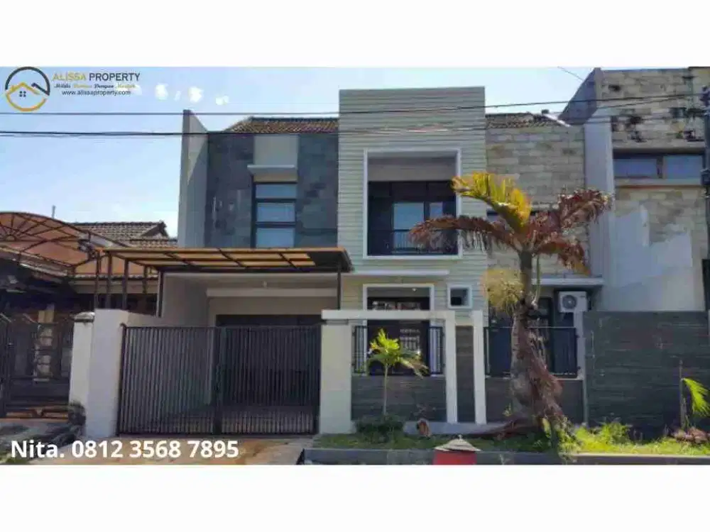 Rumah Mewah Mordern PBI Araya — FULL FURNISHED, SIAP HUNI