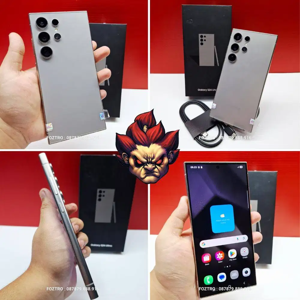 Samsung Galaxy S24 Ultra 12/256GB Fullset Resmi NO MINUS