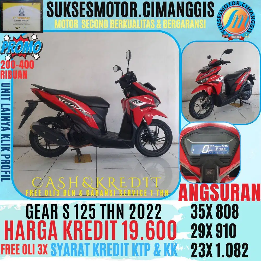 VARIO 125 CBS CASHBACK UPTO 700 RIBUAN FREE OLI 3 BLN