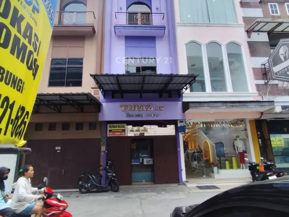 JUAL RUKO Gandeng Multatuli Indah Blok CC Medan Lokasi Strategis