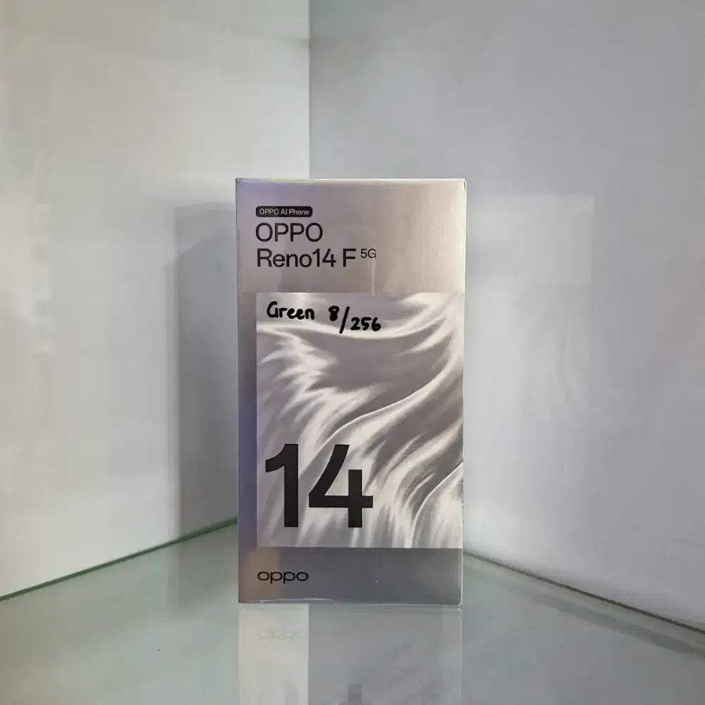 Opppo Reno 14F 5G 8/256 Baru Segell Bergaransi Resmi