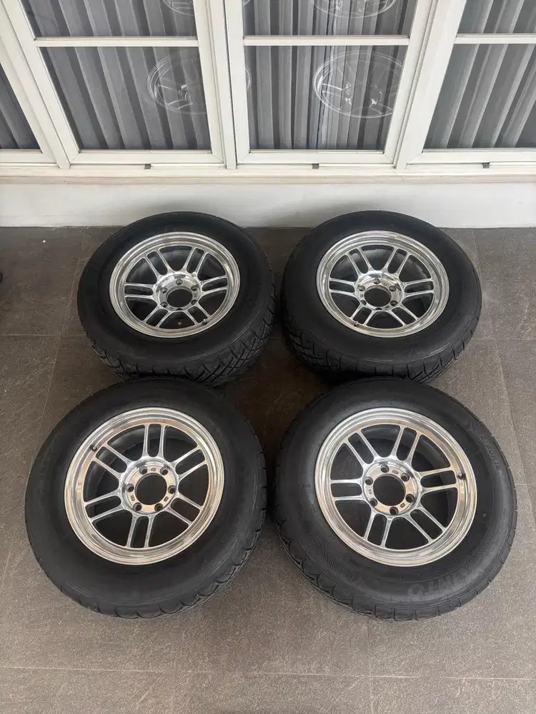 Velg RPT high polish JF luxury + ban kinto 256/60 Ring 18