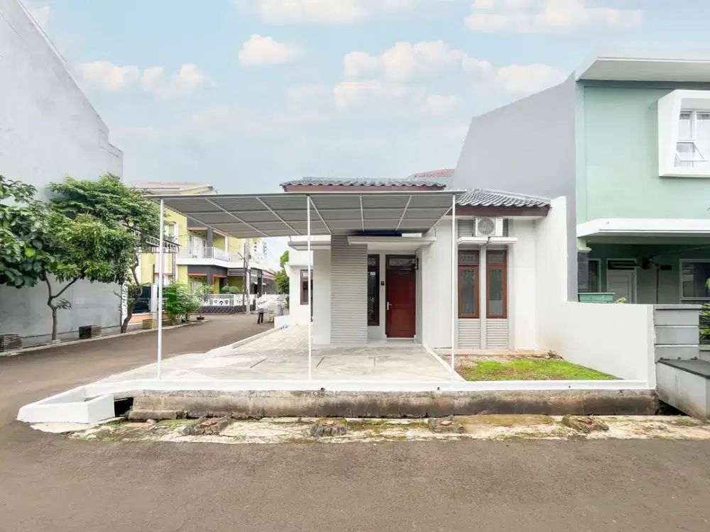 Dijual Rumah Hook SHM 15 Menit ke Cibubur Junction Dibantu KPR J-26814