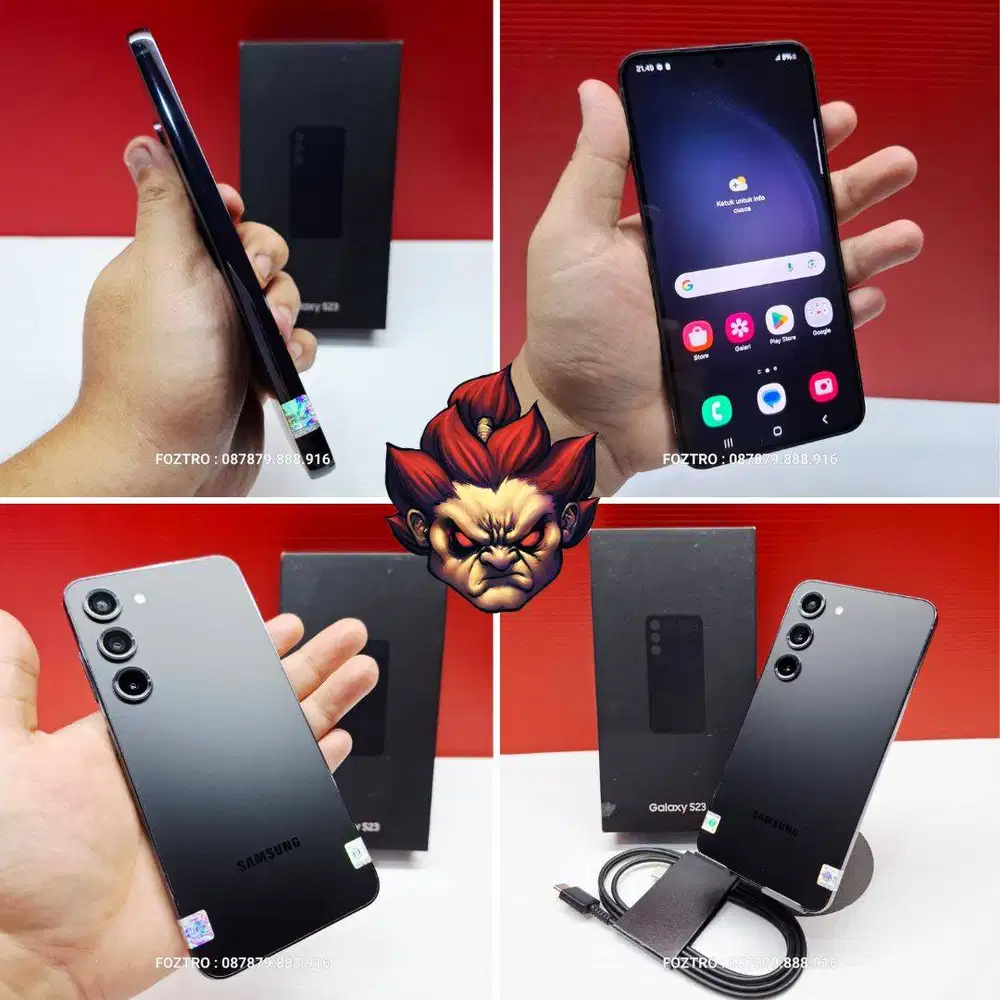 Samsung S23 8/256GB Fullset RESMI MULUS NO MINUS