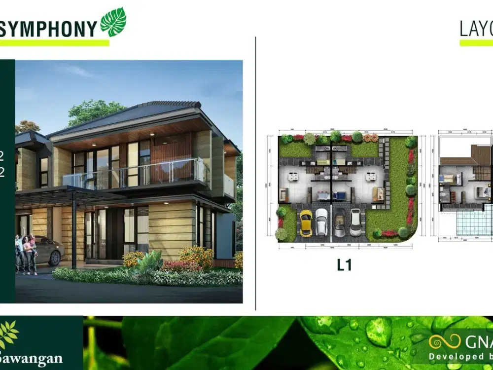 Rumah Cluster Modern di Sawangan Dekat Mall dan RS Harga Nego J-31109