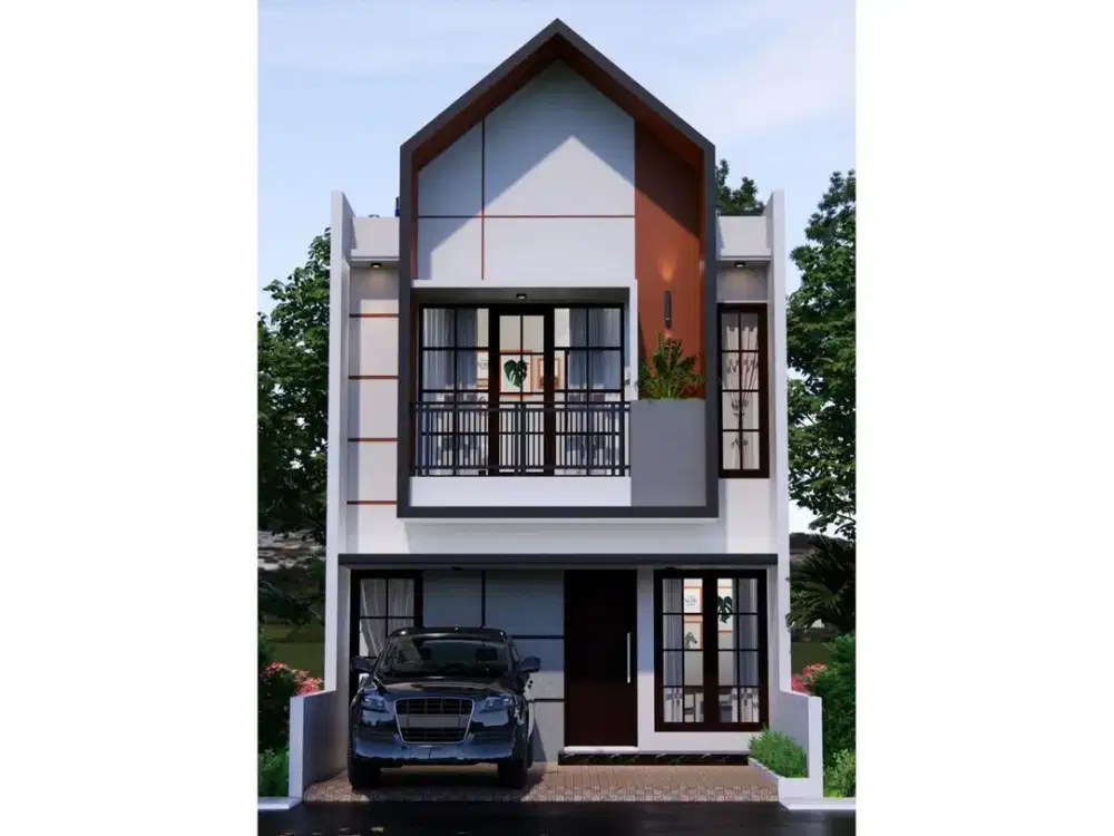 Rumah Siap Huni 2 Lantai Dekat Gerbang Tol TMII 3 KT Bisa Nego J-30322