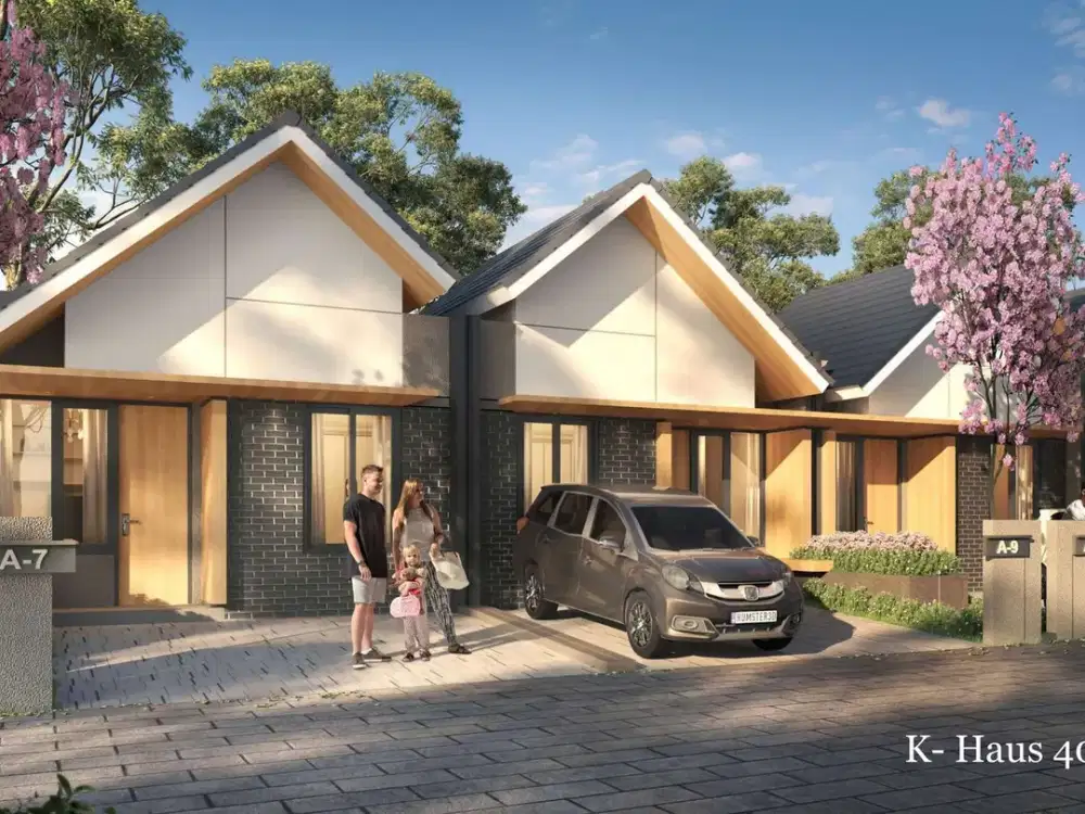 Rumah Cluster Baru di Bogor Dekat Transmart Yasmin Siap KPR J-30930