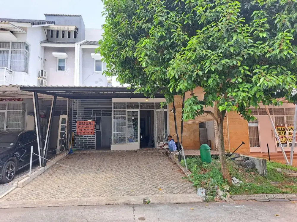 Dijual Rumah Strategis 2 Lantai dekat Stasiun Serpong Siap KPR J-13516