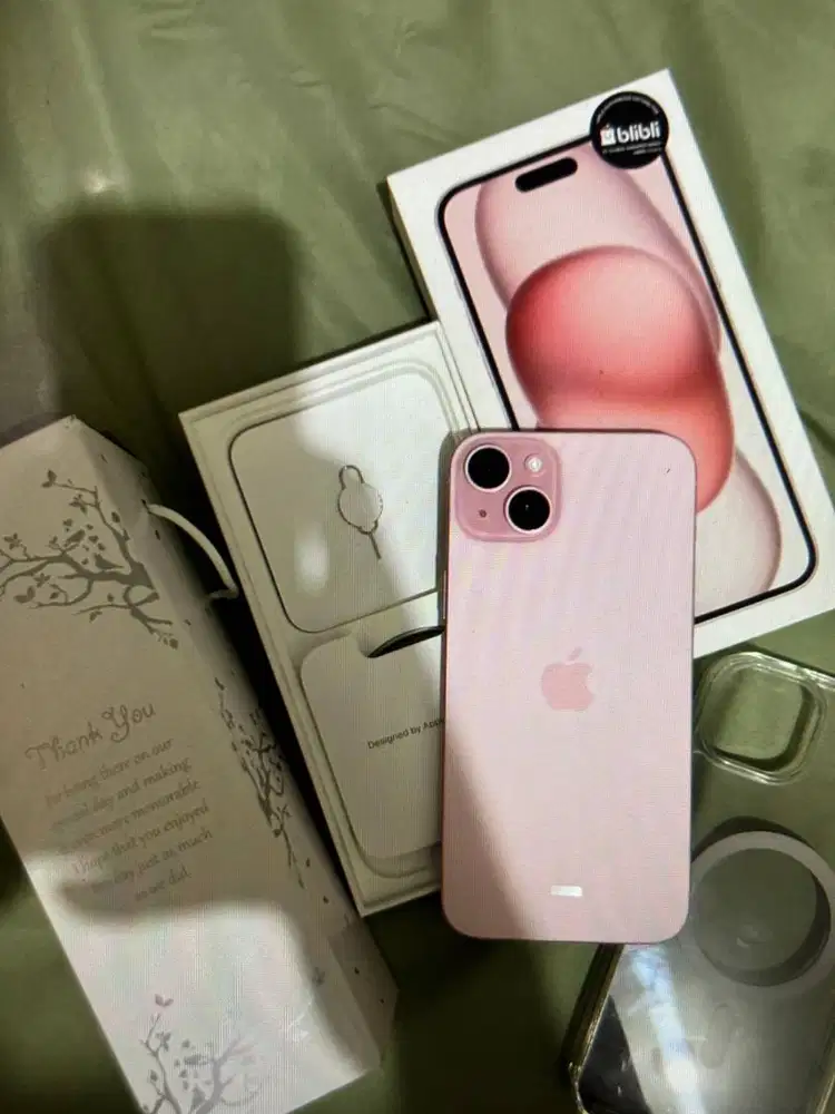 iPhone 15+ colour pink  128GB SA/A IBOX NEW FULL SET