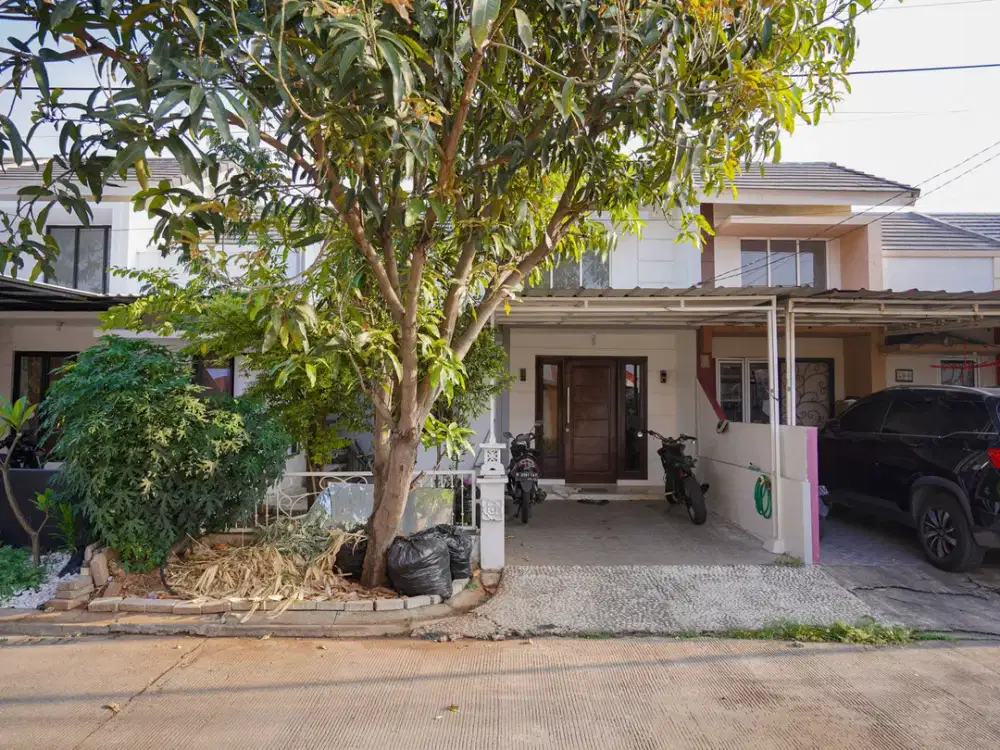 Jual Rumah Asri 1 Lt Dekat  Summarecon Mall Bekasi Hadap Utara J-23891