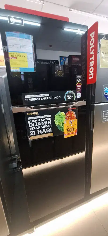 Polytron kulkas 2 pintu