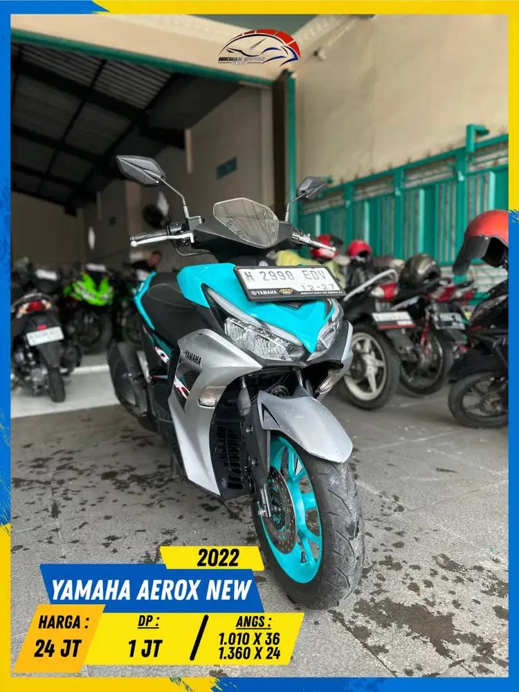 YAMAHA AEROX NEW 2022 TERMURAH SE MALANG HIKMAH MOTOR KEPUH