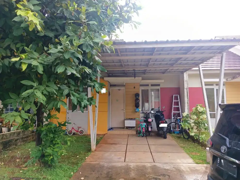 Rumah LT 105 SHM Siap KPR 10 Mnt ke KRL Parung Panjang J-30830
