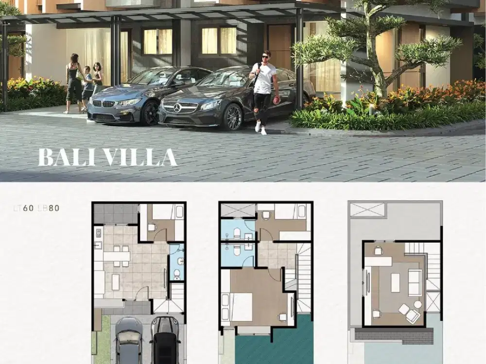 Rumah 3 Lantai Siap Huni dekat Mall Paradise Walk Serpong J-31353