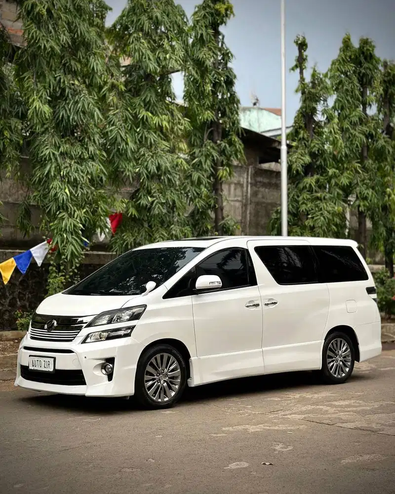 Toyota Vellfire Z Golden Eyes Putih 2013 Simpanan Antik Tdp Murmer Bu