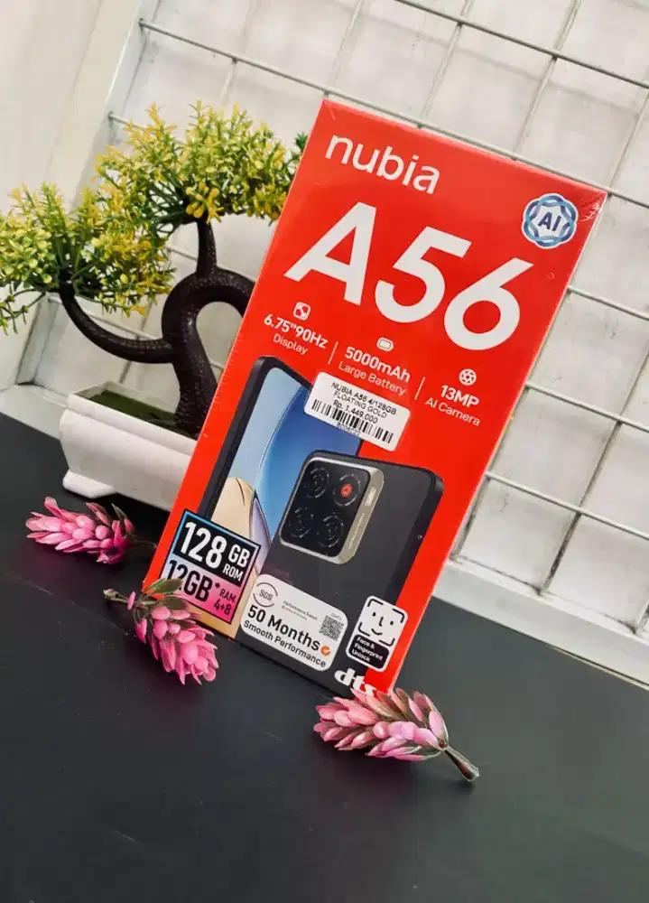 Nubia A56 12gb / 128gb Bergaransi Resmi