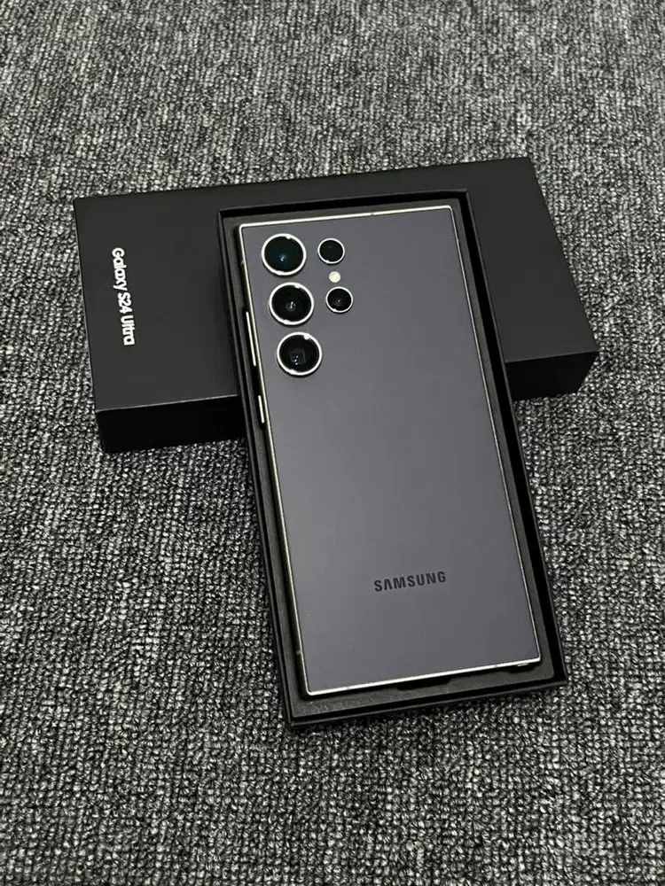 Samsung galaxy S24 ultra violet titanium sein 12/256gb bisa tt