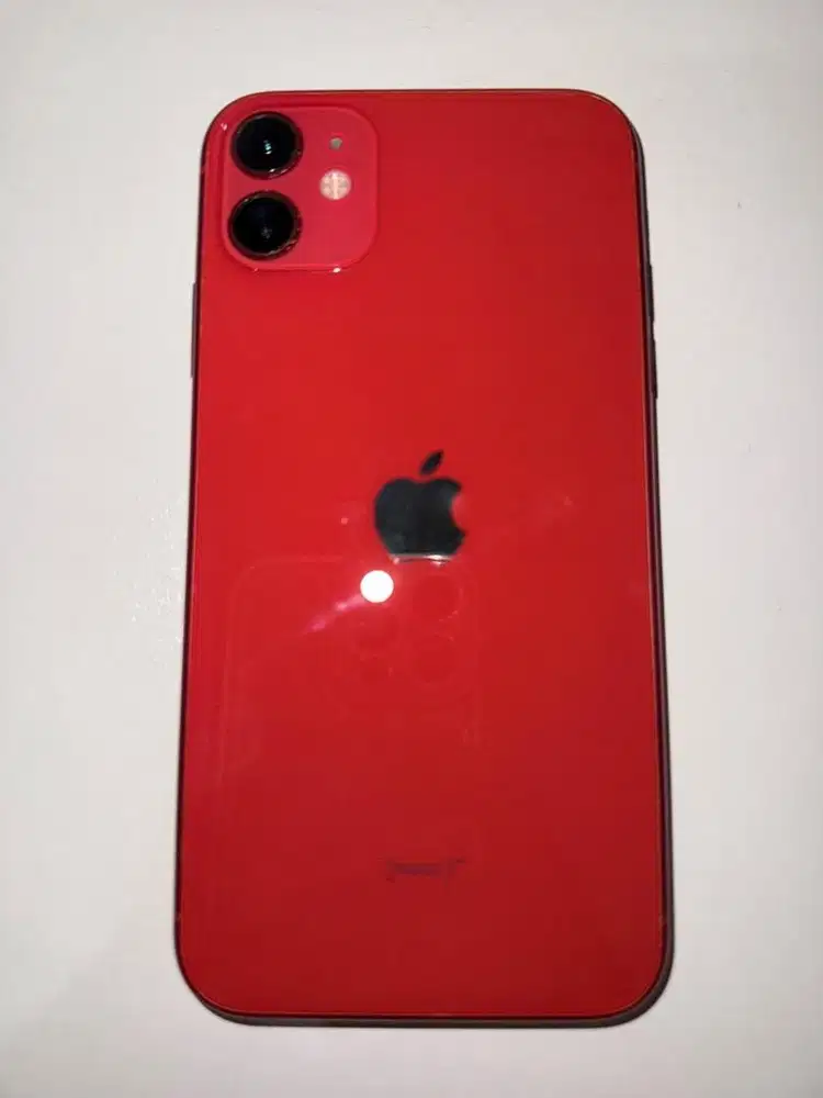 Dijual iphone 11 128gb red mulus
