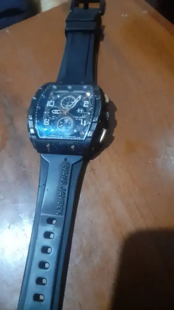 Jam Tangan Pria EVANS JAYDEN Chrono Aktif Mulus