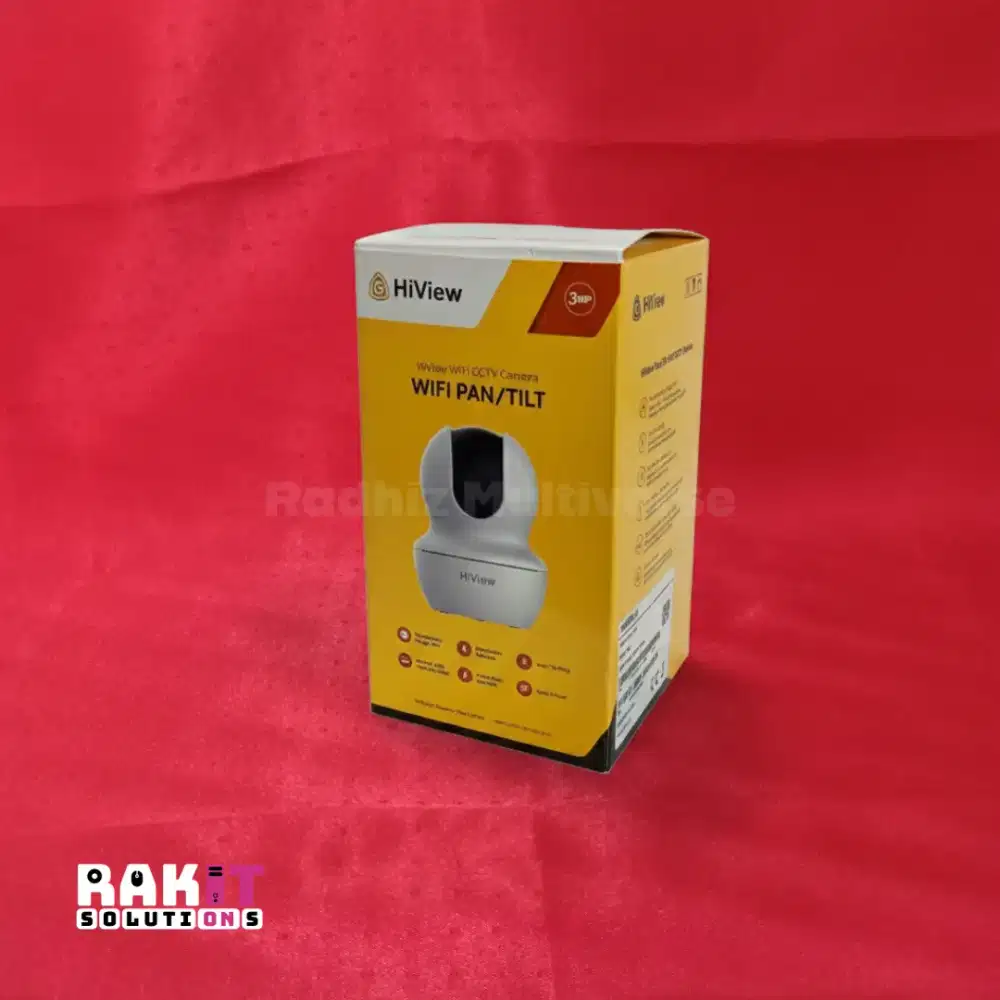 HiView C3W 3MP – Smart WiFi Indoor CCTV PTZ Auto Tracking