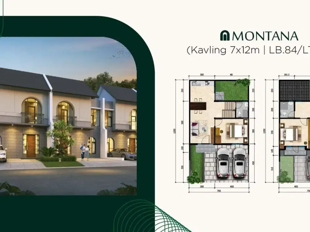 Rumah 2 Carport Dekat Metropolitan Mall Cileungsi Siap Huni J-30888