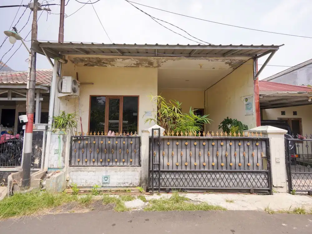 Rumah SHM 1 Lt Akses Dekat Gerbang Tol Jati Warna 1 Bisa KPR J-25706