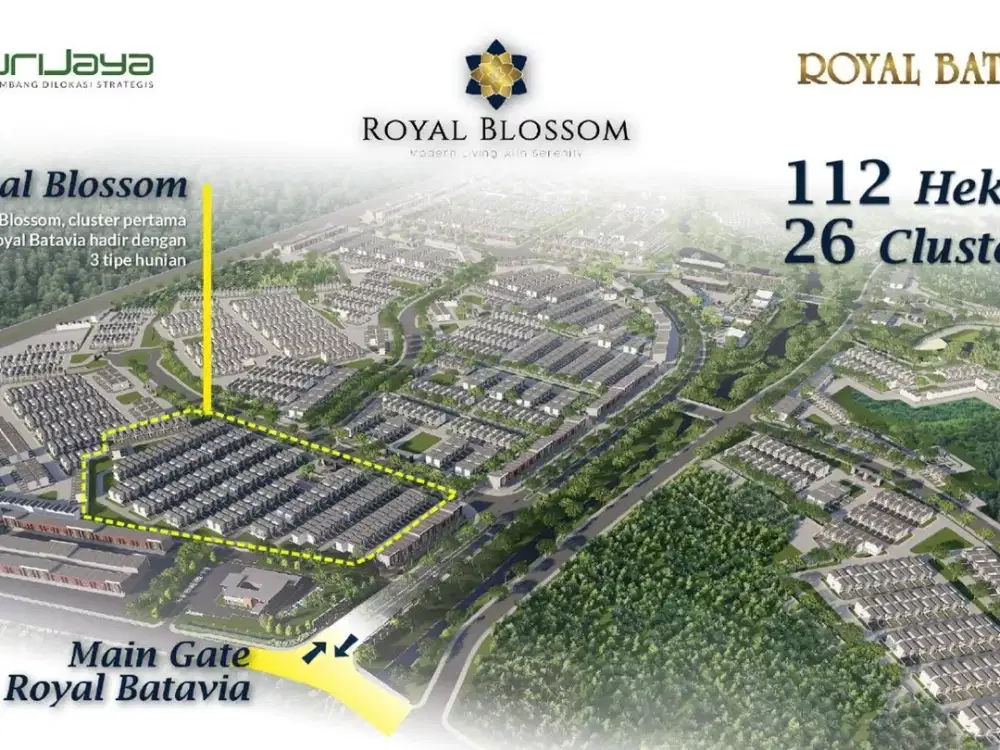 Rumah Baru Fasilitas Lengkap dekat Tol dan KRL di Tangerang J-31556