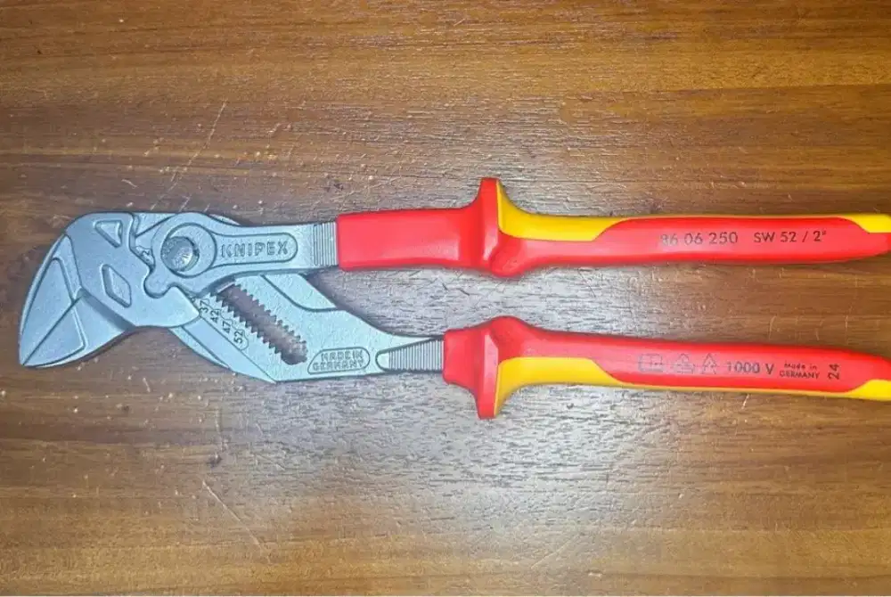 Knipex Kunci Tang Pas Pliers Listrik Elektrik Berinsulasi 1000volt