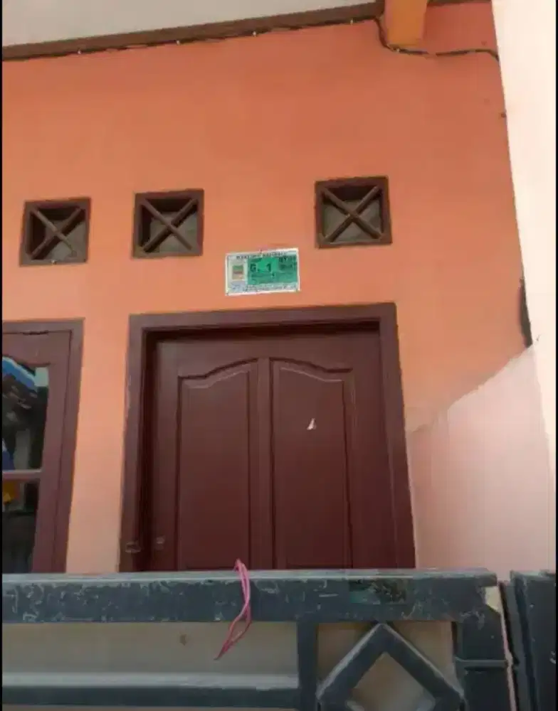 Di kontrakan rumah 30 m 700rb per bulan