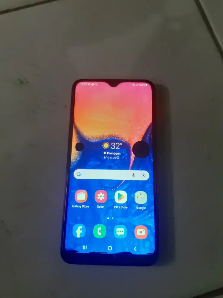 Samsung a10 ram 2/32/4g minusan normal pakai