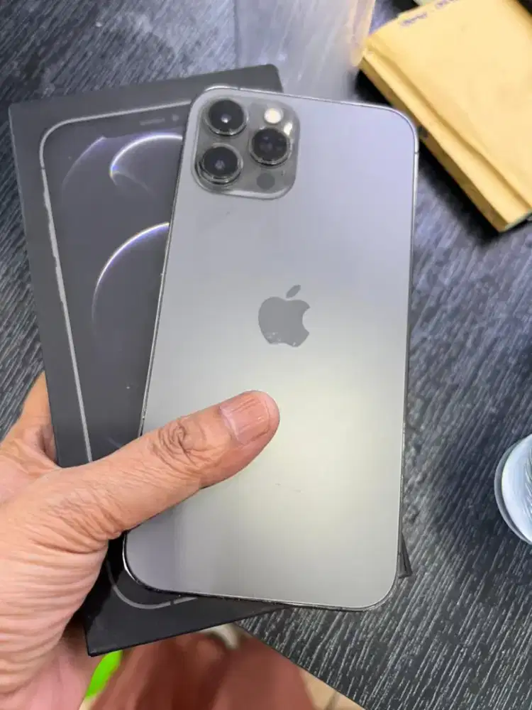 IPHONE 12 PROMAX 128GB EKS INTER GREY BH 100%